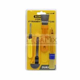 Kit de Ferramentas 4 Peças BOM-3402 - Bomvink