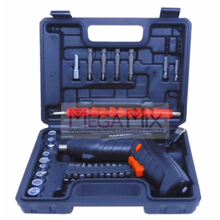 Kit Mini Parafusadeira/Chave de Fenda Elétrica 3.6V KA-6360 - Kapbom