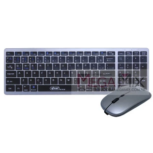 Kit Teclado e Mouse sem Fio Bluetooth Recarregável KP-TE150 - Knup