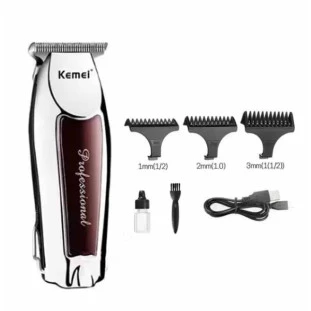 Máquina de Corte Recarregável KM-9163 - Kemei