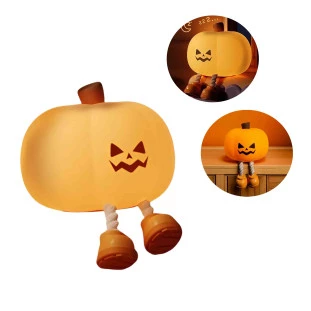 Luminária Silicone (Abóbora Halloween) AKL-L022