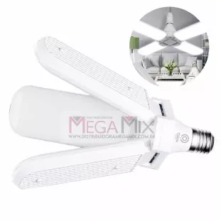 Lâmpada LED Dobrável Pétalas 45W OIH-4941 - Oásis