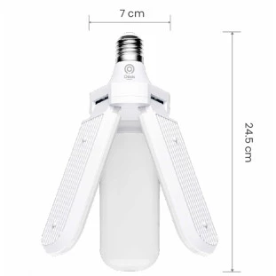 Lâmpada LED Dobrável Pétalas 25W OIH-4950 - Oásis