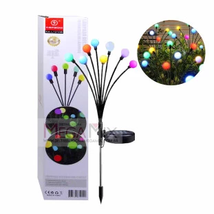 Luminária Solar Vagalumes para Jardim KA-L1210B - Kapbom