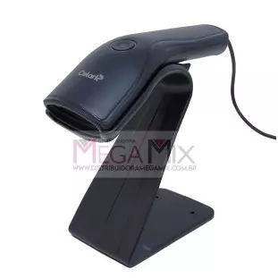 Leitor de Código Barras com Fio + Suporte CE-O1550 - Celark