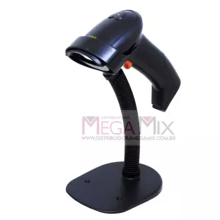 Leitor de Código Barras com Fio + Suporte LM-600 - B-max 