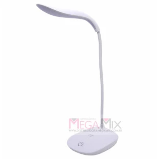 Luminária de Mesa Articulada Recarregável LK-695 - Luatek