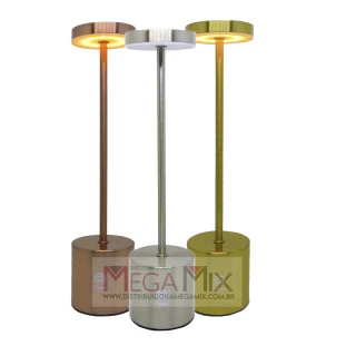 Luminária Led Recarregável OIH-4708 - Oásis
