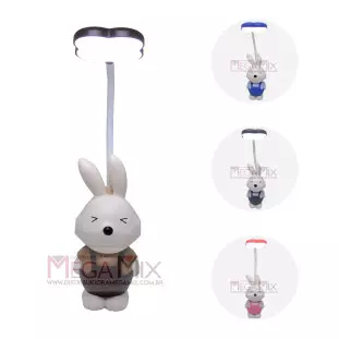 Luminária Led Recarregável (Coelho) OIH-4752 - Oásis