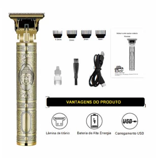 Máquina de Corte Recarregável 3W BM-C042 - Bmax