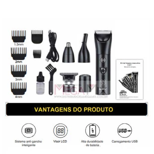 Máquina de Corte e Aparador 5 em 1 BM-C057 - B-Max