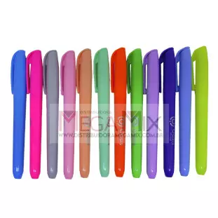 Kit 12 Canetas Marca Texto Colorida OIA-8523 - Oásis