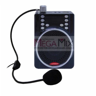 Megafone Amplificador de Voz com Microfone KA-151 - Kapbom
