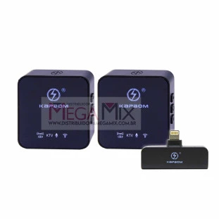 Microfone de Lapela S/Fio Iphone KA-R10-IP - Kapbom