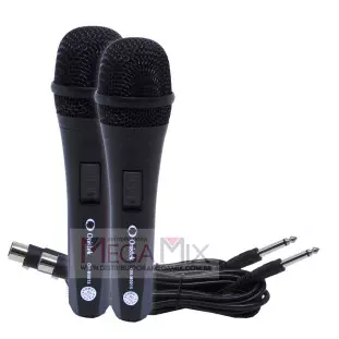 Microfone Duplo com Fio ON-M0015 - Onistek