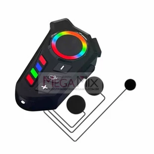Fone de Ouvido Bluetooth com Microfone para Capacete KA-B07 - Kapbom