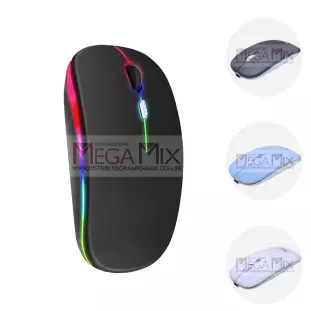 Mouse Sem Fio Recarregável Bluetooth 1600DPI AG-690 C - Altomex