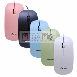 Mouse com Fio USB 4000DPI SB-S12 - Verde