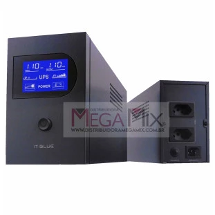 Nobreak UPS 1000VA 600W 110V MAX-0405 - It Blue