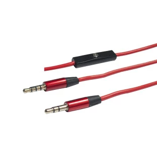 Cabo P2 + P3 com Microfone 1.5m XC-P2-M -X-CELL