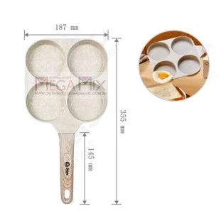 Frigideira Antiaderente 4 em 1 OIH-2020 - Oásis