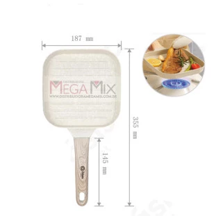 Frigideira Grill Antiaderente OIH-2021 - Oásis