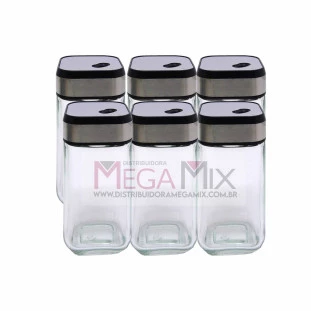 Kit Porta-Temperos 6 Peças ON-LD006 - Onistek