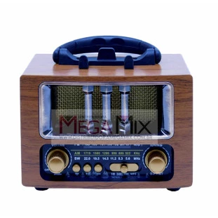 Rádio Portátil com Bluetooth AM/FM/SW D-F11BT - Grasep