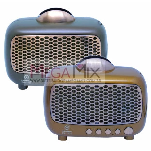 Rádio Portátil Recarregável Bluetooth AM/FM/SW/USB KA-7105 - Kapbom