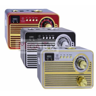 Rádio Portátil FM/AM/SW/AUX/USB/TF KA-8705 - Kapbom 