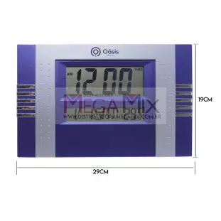 Relógio Digital de Parede OIH-6240 - Oásis