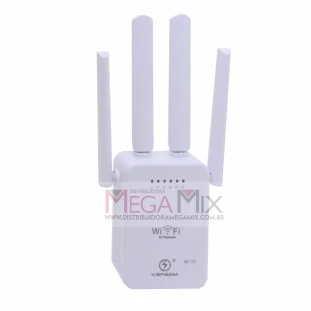 Repetidor de Sinal WI-FI 2.4GHz KA-X338 - Kapbom