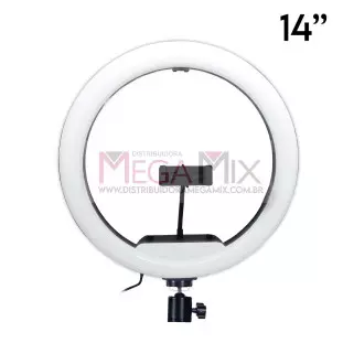 Iluminador Ring Light 14'' (Sem Tripé) OR-PL360 - Oberon