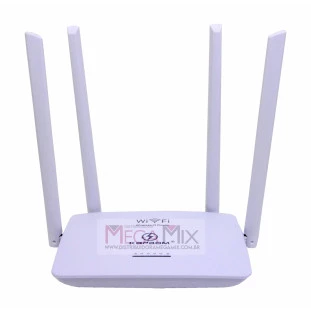Roteador Wireless 2.4GHz com 4 Antenas KA-X336 - Kapbom