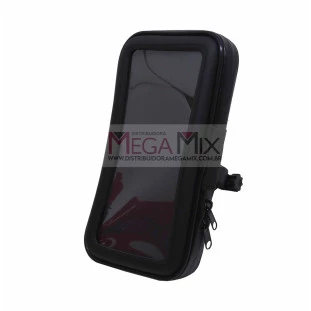 Suporte de Celular para Moto e Bicicleta 6.7" MTG-016B - Tomate