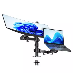 Suporte para Monitor Duplo 32" e 17" LE-3653 - It-Blue