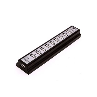  Hub USB 2.0 10 Portas com fonte HB-T69 - Knup