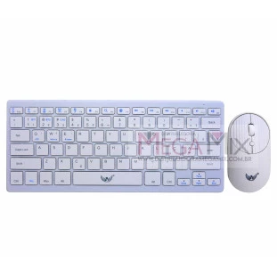 Kit Teclado e Mouse Bluetooth Recarregável AL-313 L - Altomex