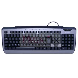 Teclado Multimídia USB BK-170M - Exbom 