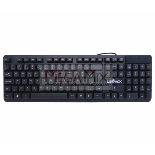 Teclado com Fio USB LEY-1604 - Lehmox 