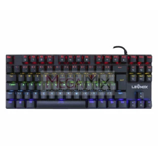 Teclado Gamer Mecânico USB RGB LEY-2080 - Lehmox