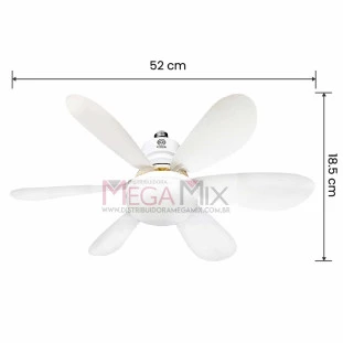 Ventilador de Teto com Lâmpada Led OIH-4953 - Oásis