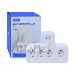 Adaptador de 4 Tomadas Tripolar UNT-406T - Knup