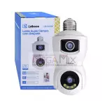 Câmera Lâmpada IP Lente Dupla Panorâmica LB-CA254 - Leboss
