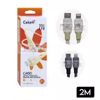 Cabo de Dados Tipo C + Iphone 2M CE-C1318CP-2M - Celark