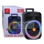 Caixa de Som Bluetooth 50W KA-8155 - Kapbom
