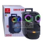 Caixa de Som Bluetooth 50W KA-8156 Kapbom