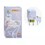 Carregador USB-C para Iphone 30W 2.5A LE-297CP - Lelong