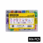 Kit Fusível Automotivo com 306un BOM-5534 - Bomvink