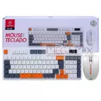 Kit Teclado e Mouse c/Fio USB KA-681 - Kapbom